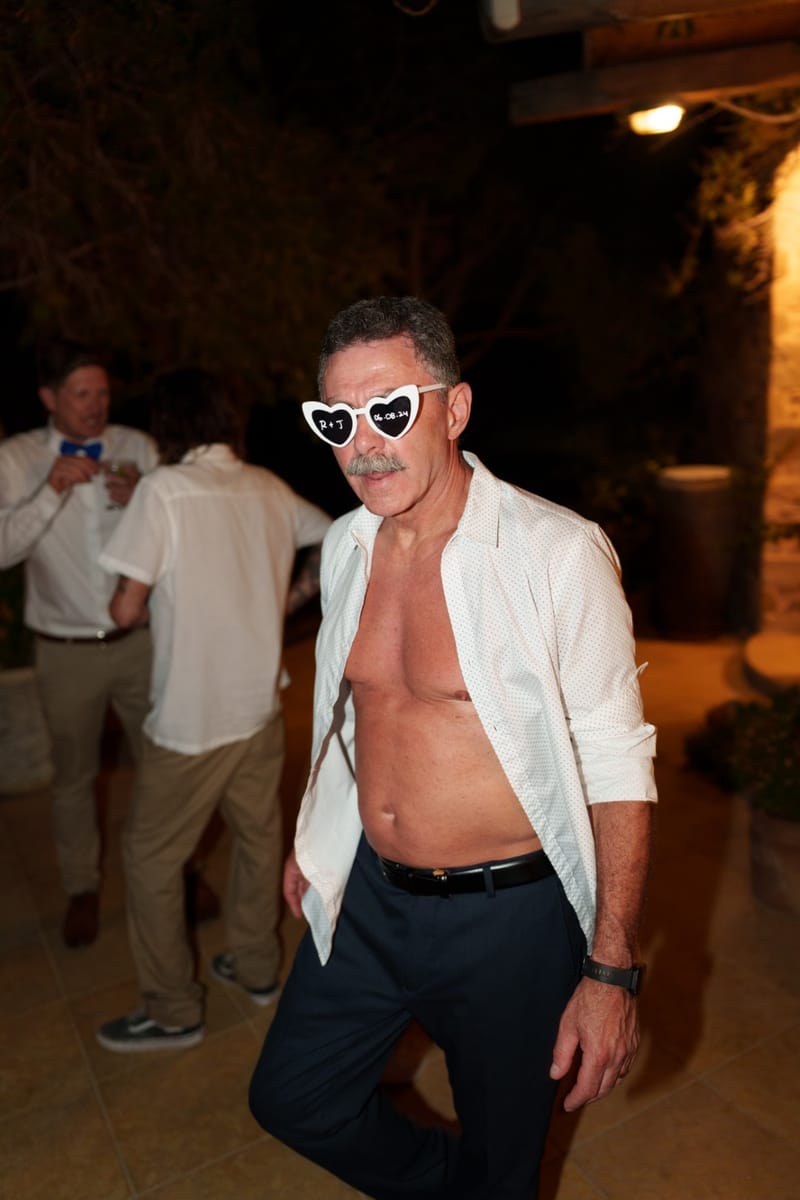 Reni & Jordan Wedding at the Cycladic Gem Villa Ios