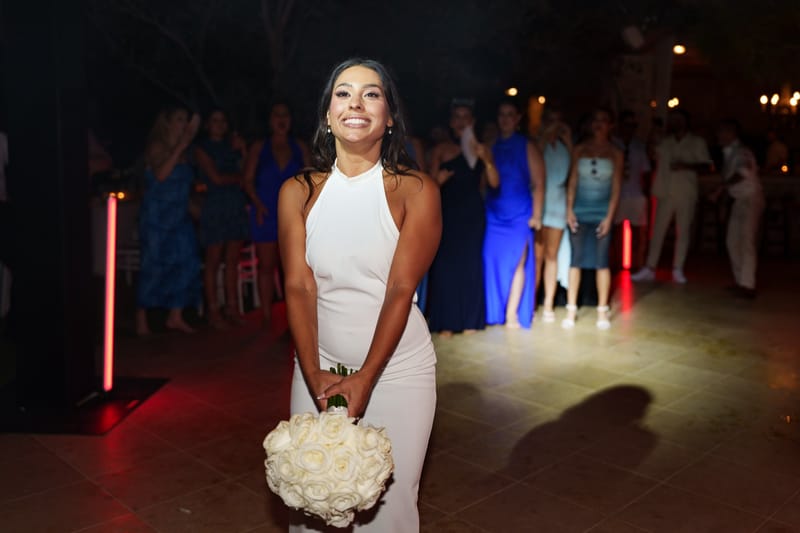 Reni & Jordan Wedding at the Cycladic Gem Villa Ios