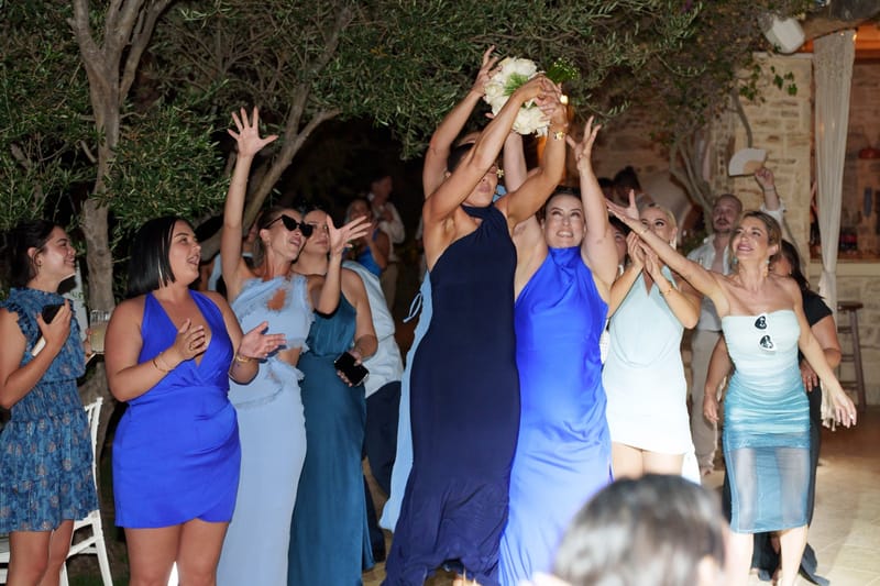 Reni & Jordan Wedding at the Cycladic Gem Villa Ios