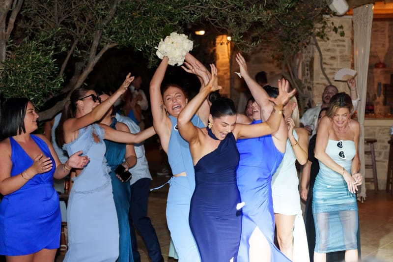Reni & Jordan Wedding at the Cycladic Gem Villa Ios