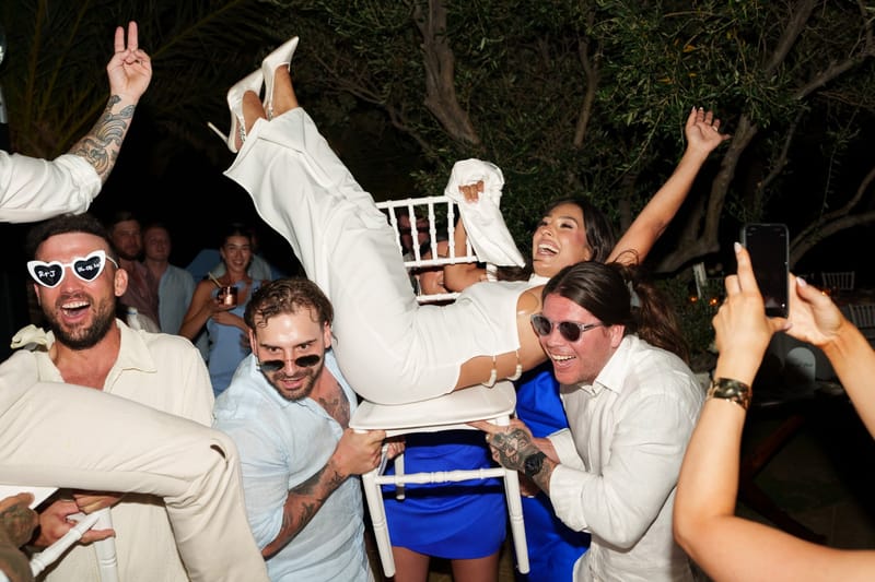 Reni & Jordan Wedding at the Cycladic Gem Villa Ios