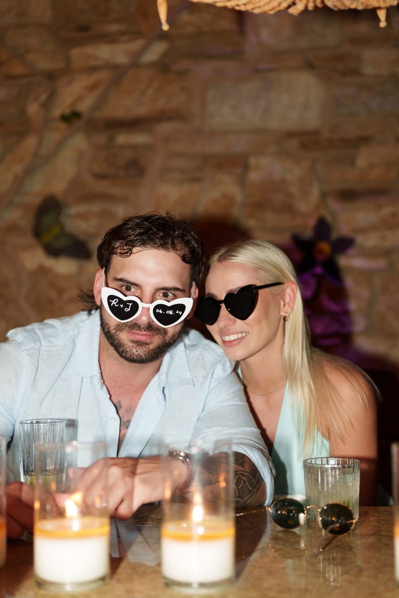 Reni & Jordan Wedding at the Cycladic Gem Villa Ios