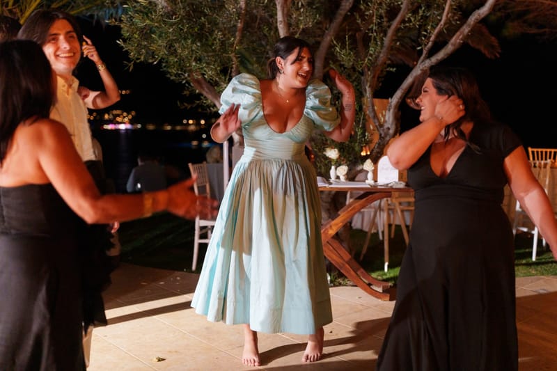 Reni & Jordan Wedding at the Cycladic Gem Villa Ios