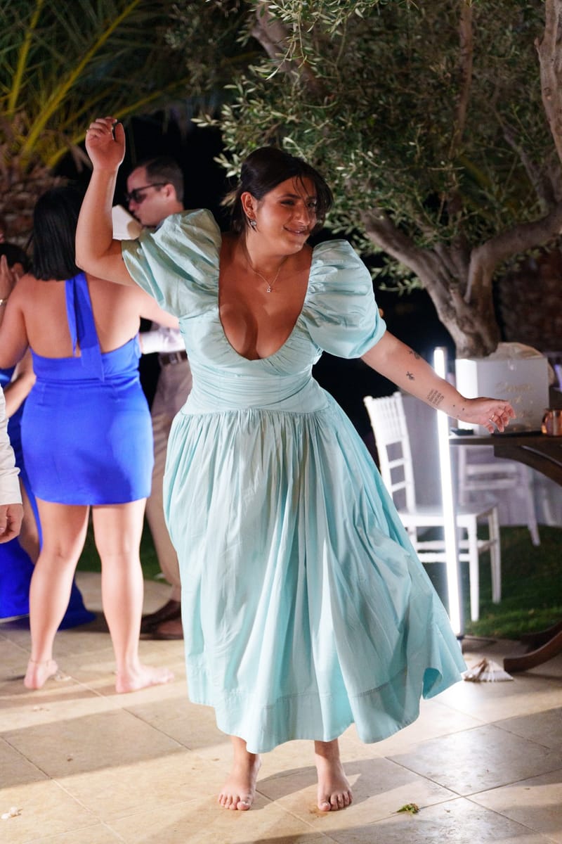 Reni & Jordan Wedding at the Cycladic Gem Villa Ios