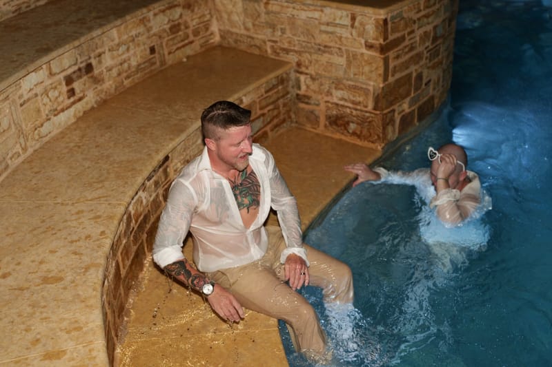 Reni & Jordan Wedding at the Cycladic Gem Villa Ios