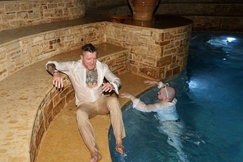 Reni & Jordan Wedding at the Cycladic Gem Villa Ios