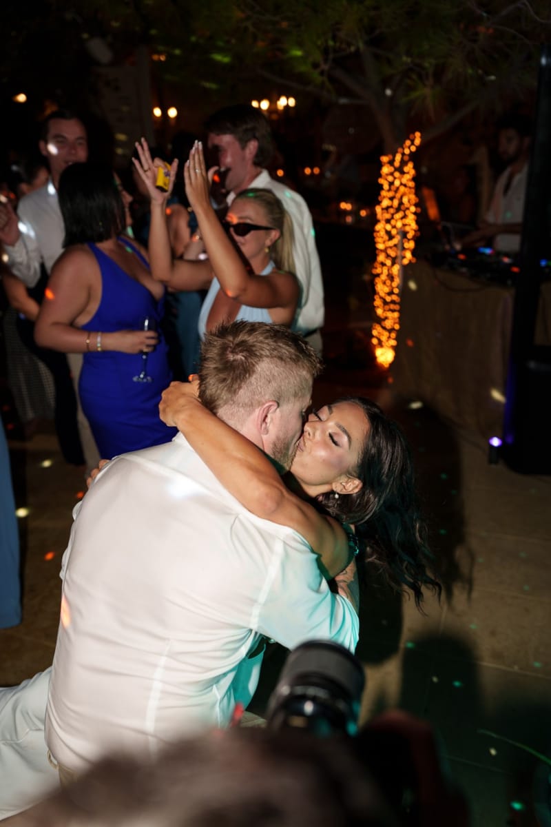 Reni & Jordan Wedding at the Cycladic Gem Villa Ios