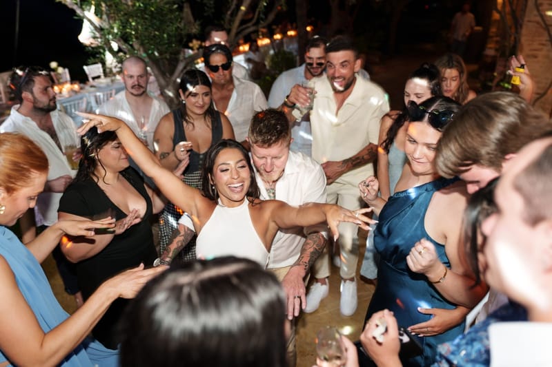 Reni & Jordan Wedding at the Cycladic Gem Villa Ios