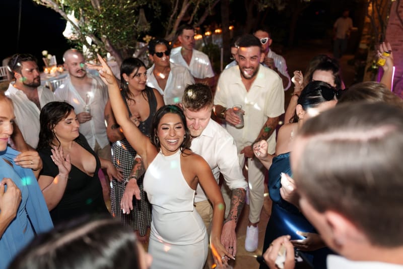 Reni & Jordan Wedding at the Cycladic Gem Villa Ios