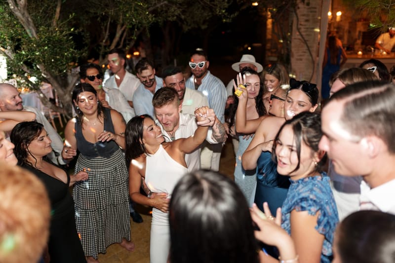 Reni & Jordan Wedding at the Cycladic Gem Villa Ios