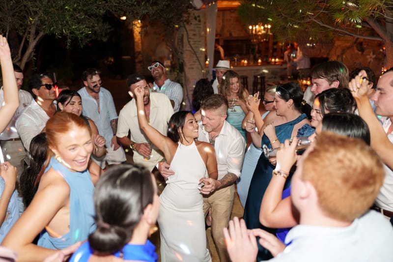 Reni & Jordan Wedding at the Cycladic Gem Villa Ios