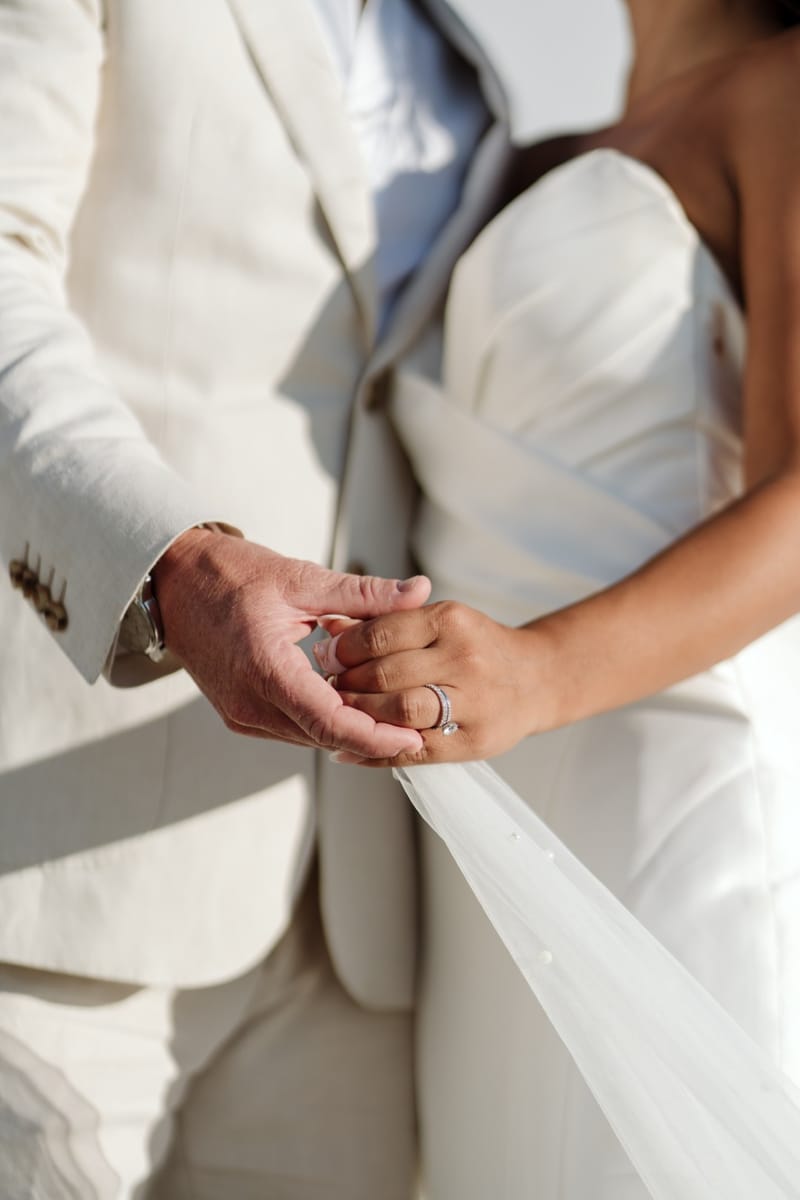 Reni & Jordan Wedding at the Cycladic Gem Villa Ios