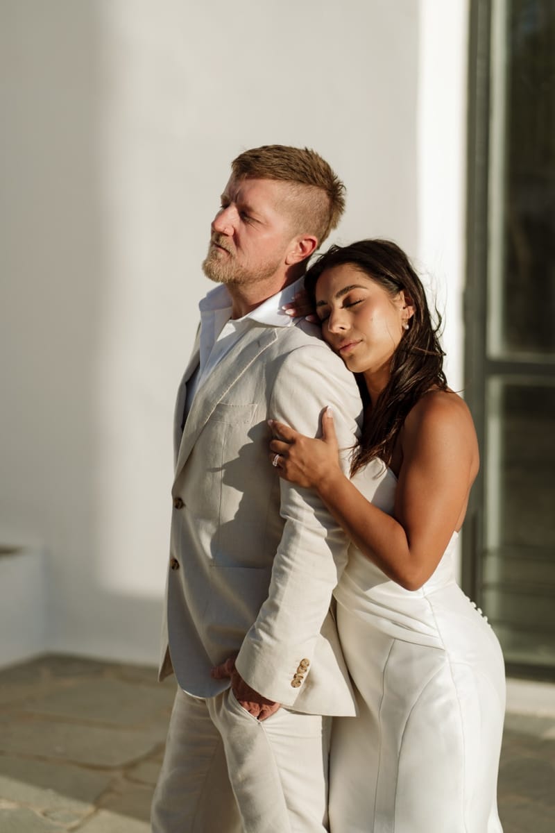 Reni & Jordan Wedding at the Cycladic Gem Villa Ios