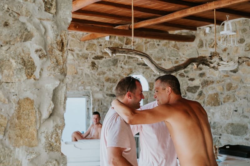 Cara and Mike Wedding in Mykonos Island