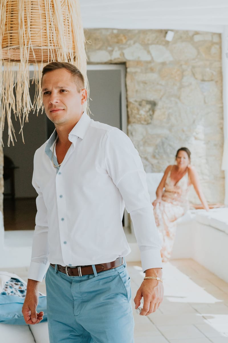 Cara and Mike Wedding in Mykonos Island