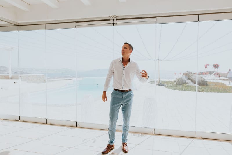 Cara and Mike Wedding in Mykonos Island