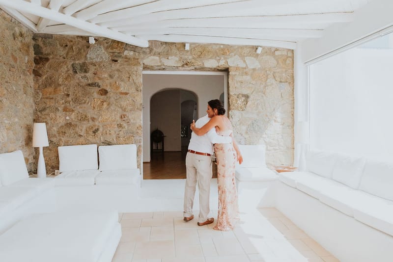 Cara and Mike Wedding in Mykonos Island