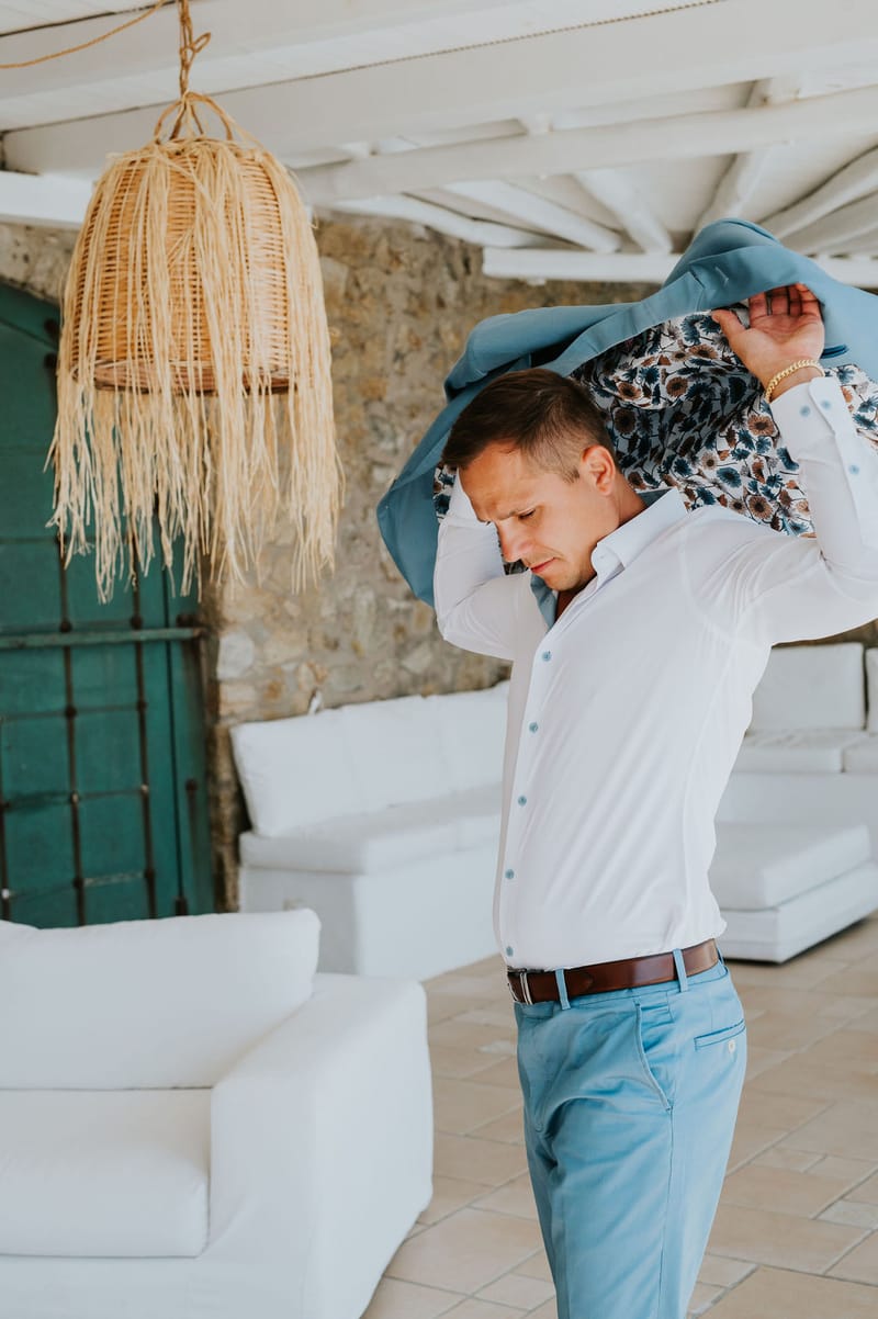 Cara and Mike Wedding in Mykonos Island