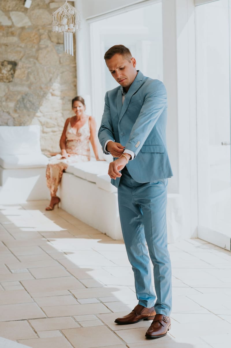 Cara and Mike Wedding in Mykonos Island