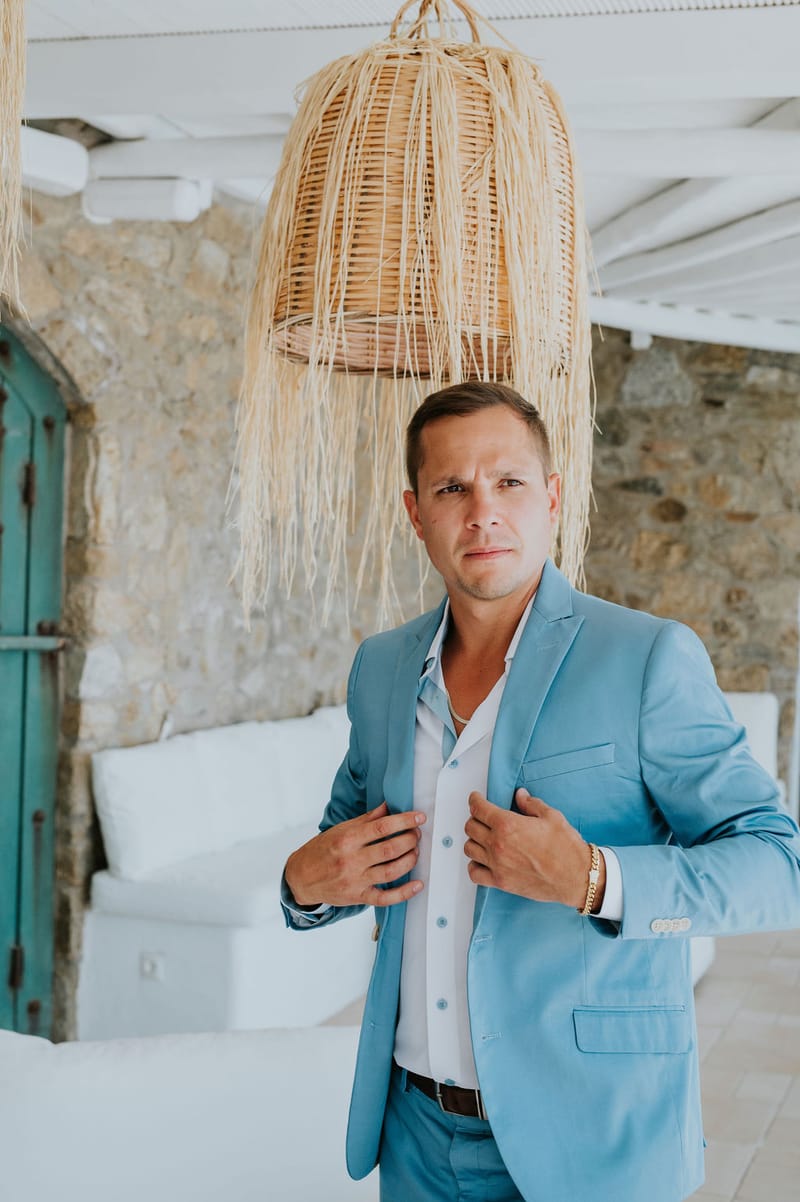 Cara and Mike Wedding in Mykonos Island