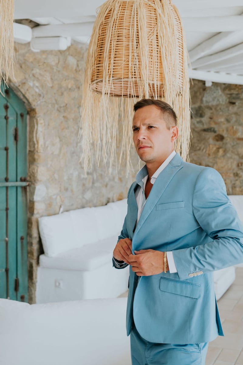 Cara and Mike Wedding in Mykonos Island