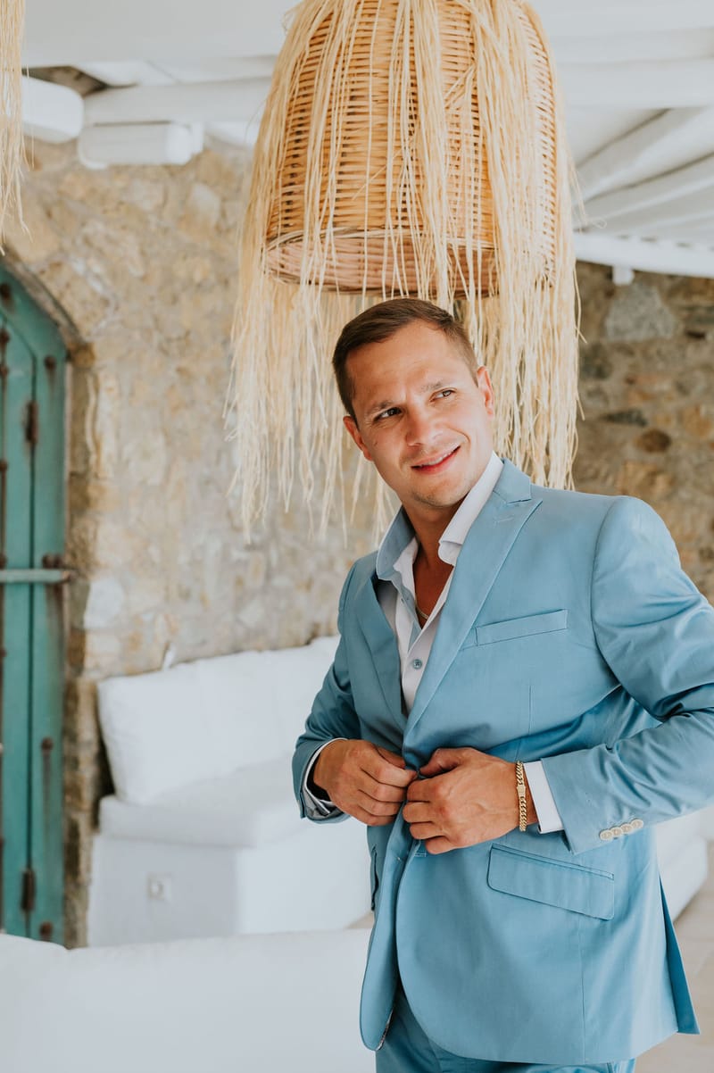 Cara and Mike Wedding in Mykonos Island