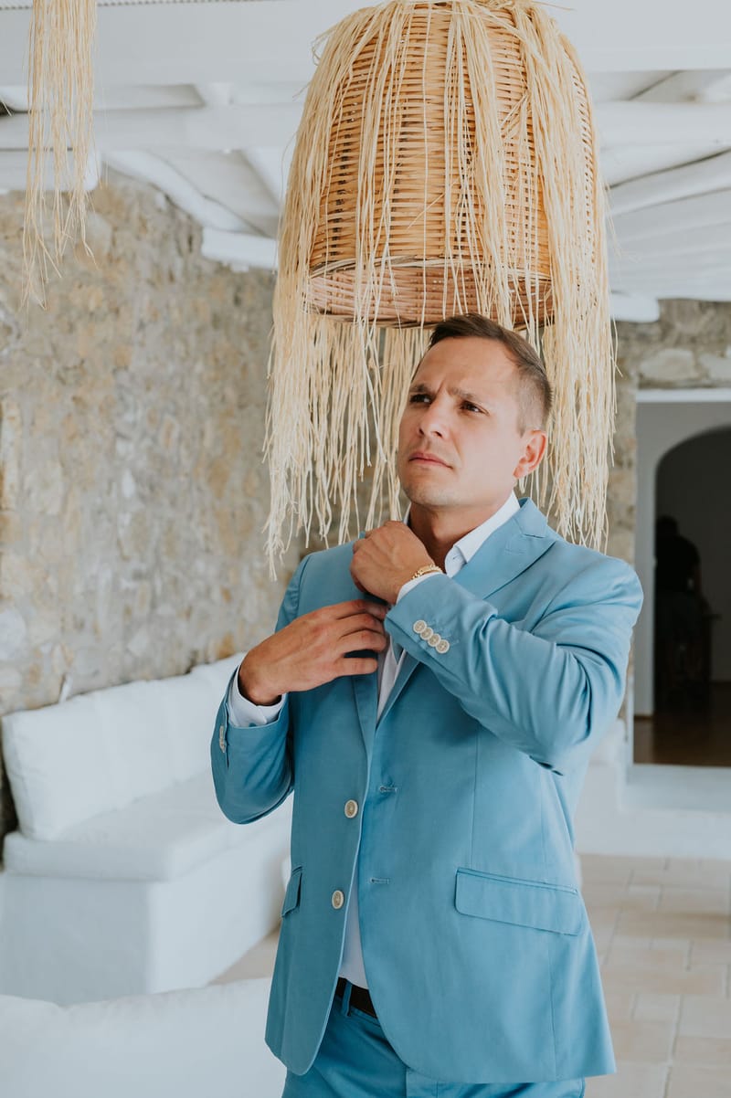 Cara and Mike Wedding in Mykonos Island