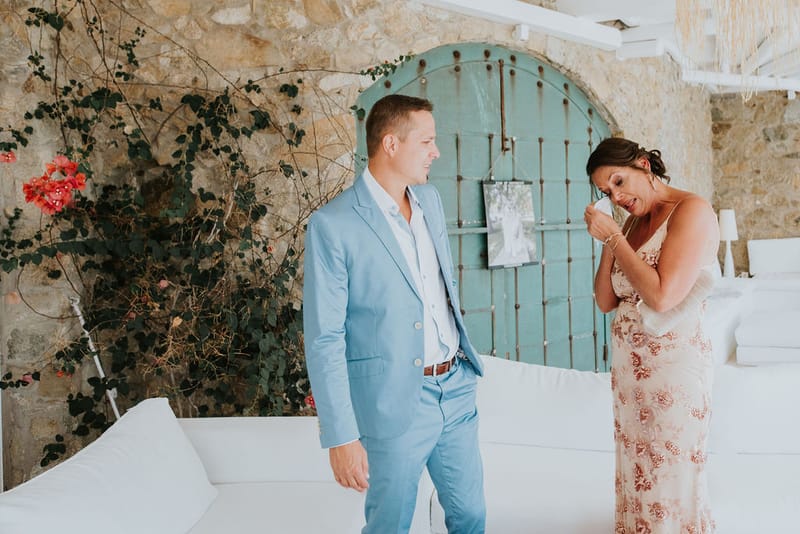 Cara and Mike Wedding in Mykonos Island