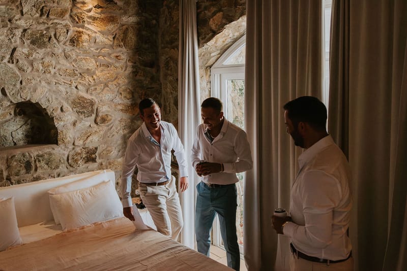 Cara and Mike Wedding in Mykonos Island