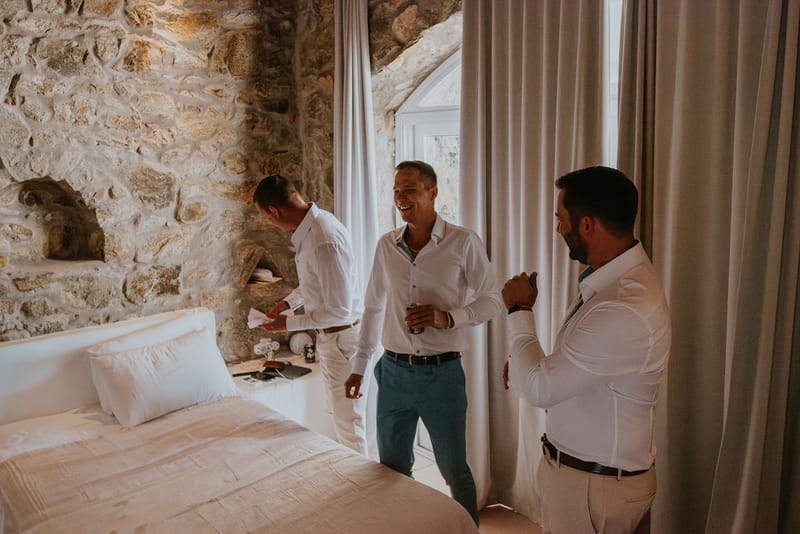 Cara and Mike Wedding in Mykonos Island