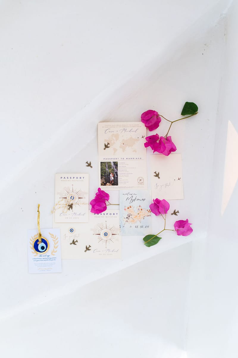 Cara and Mike Wedding in Mykonos Island