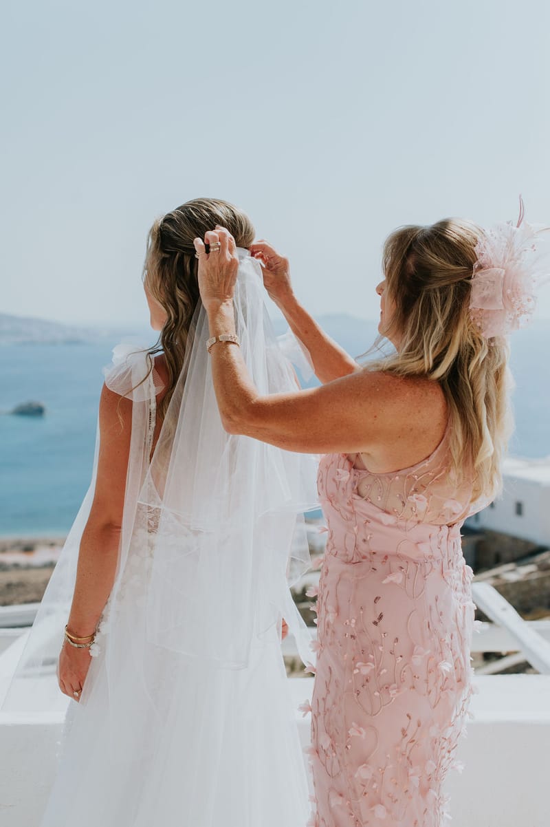 Cara and Mike Wedding in Mykonos Island