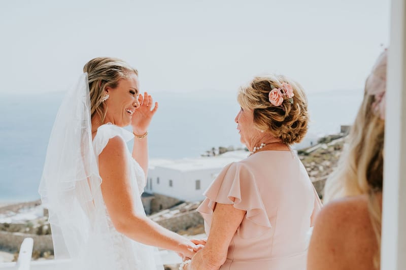 Cara and Mike Wedding in Mykonos Island