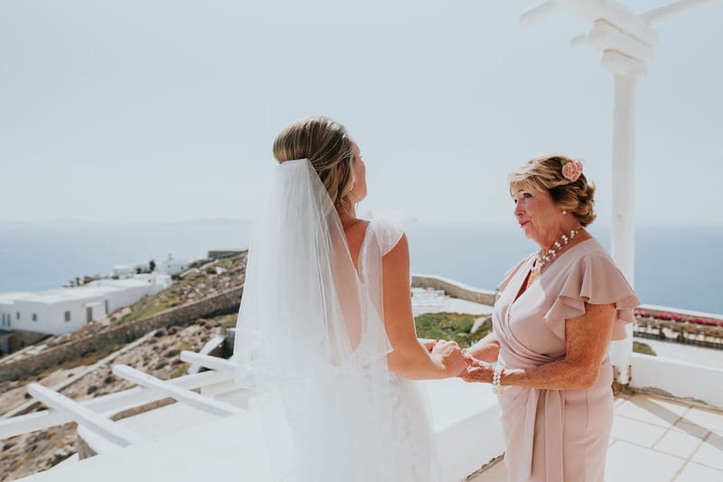 Cara and Mike Wedding in Mykonos Island
