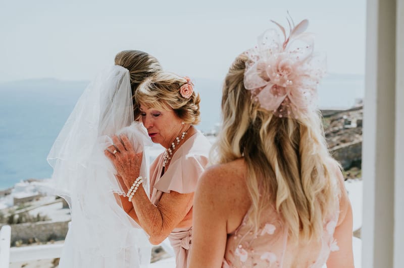 Cara and Mike Wedding in Mykonos Island