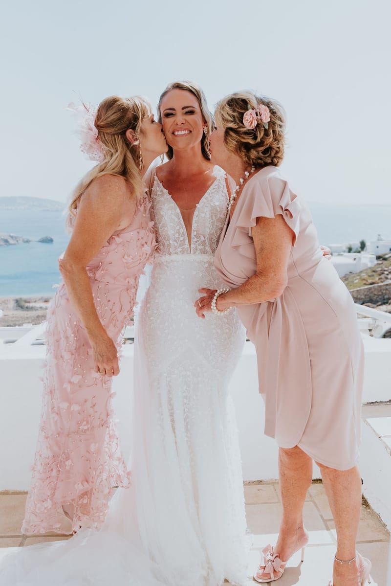 Cara and Mike Wedding in Mykonos Island