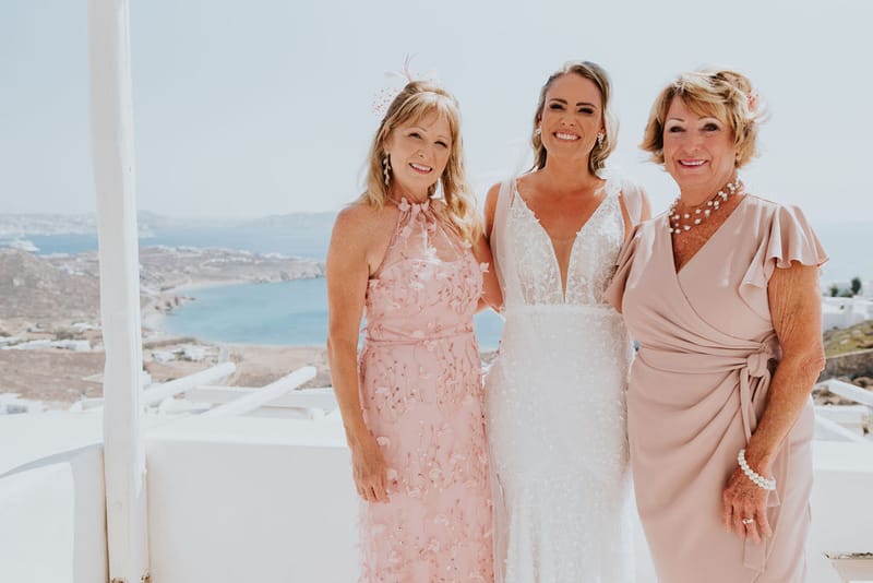 Cara and Mike Wedding in Mykonos Island