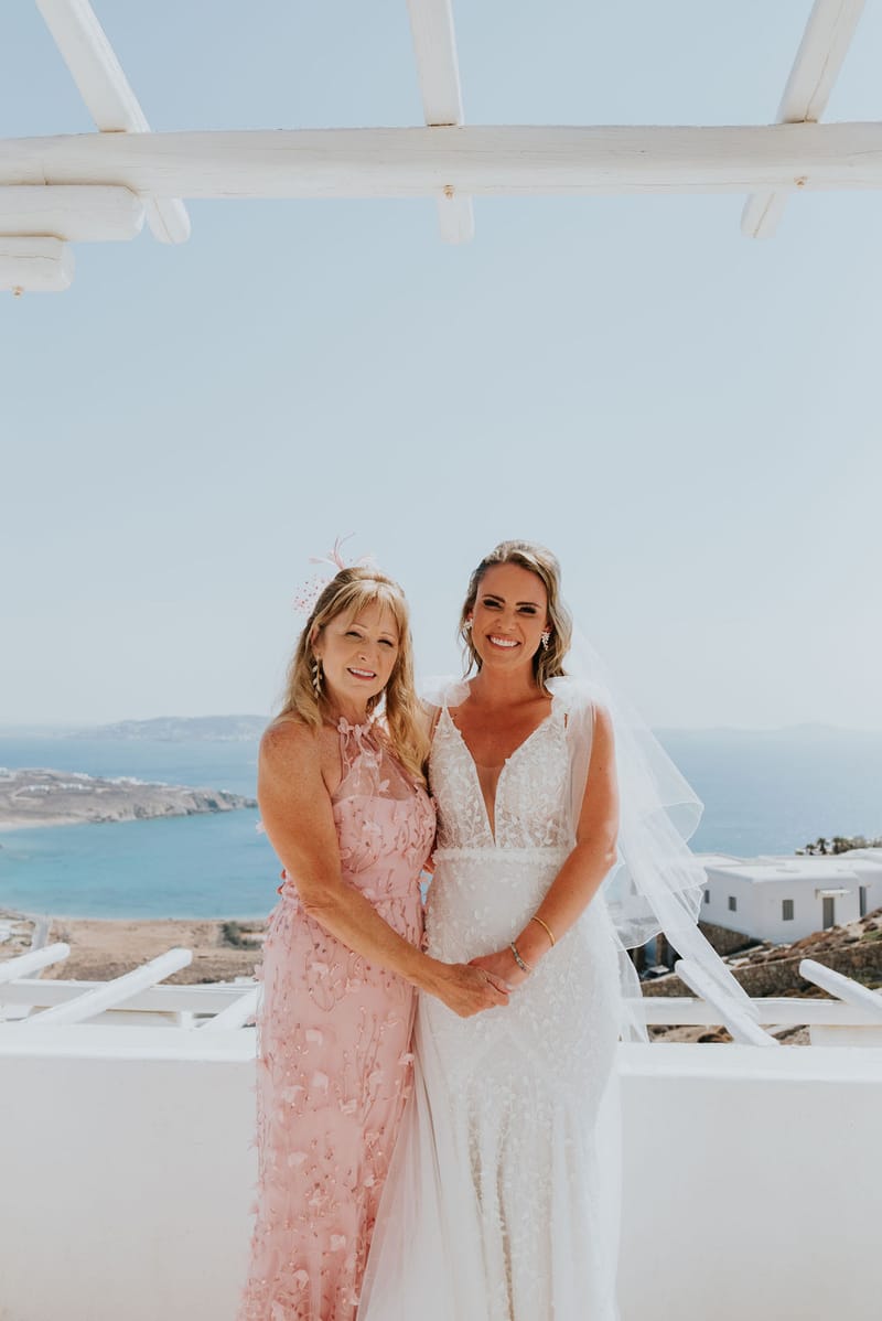 Cara and Mike Wedding in Mykonos Island