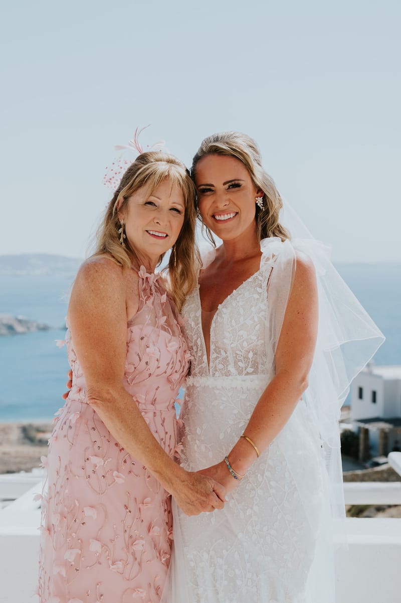 Cara and Mike Wedding in Mykonos Island