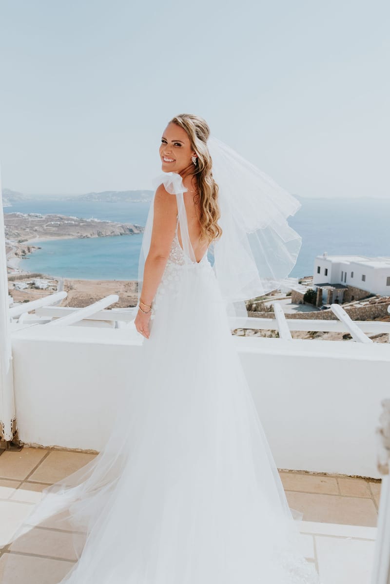 Cara and Mike Wedding in Mykonos Island