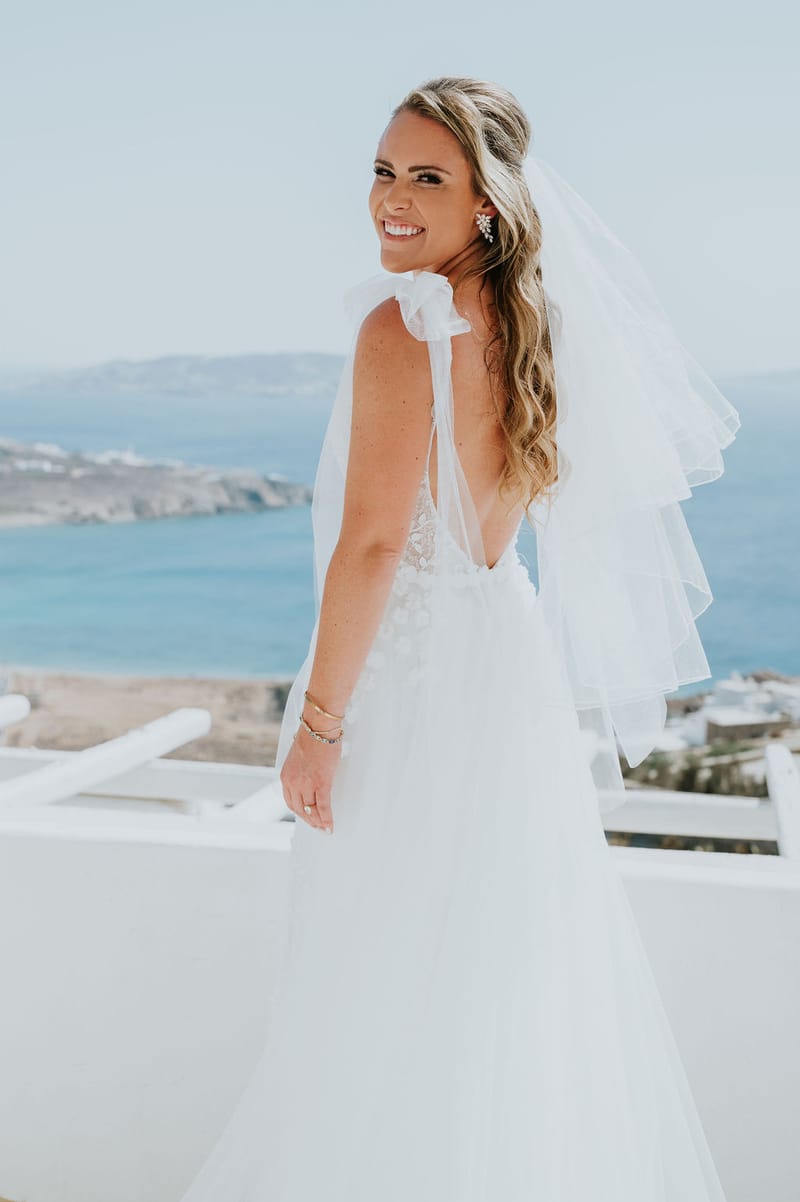 Cara and Mike Wedding in Mykonos Island