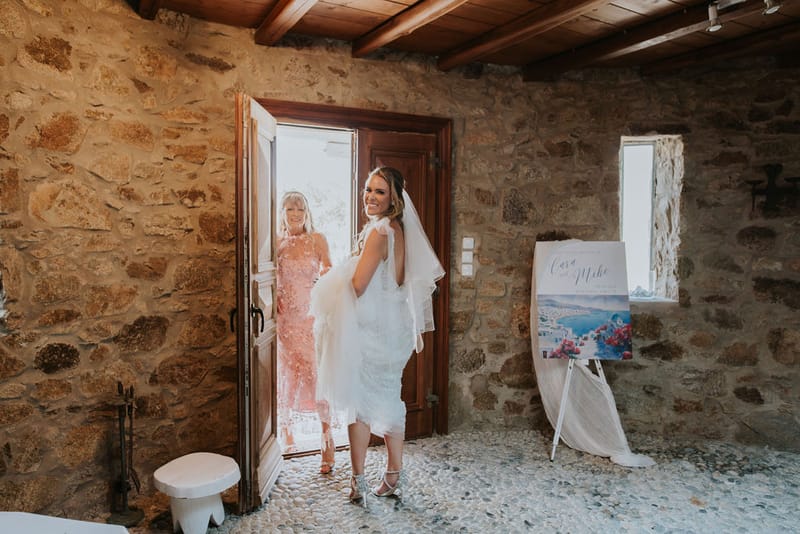 Cara and Mike Wedding in Mykonos Island