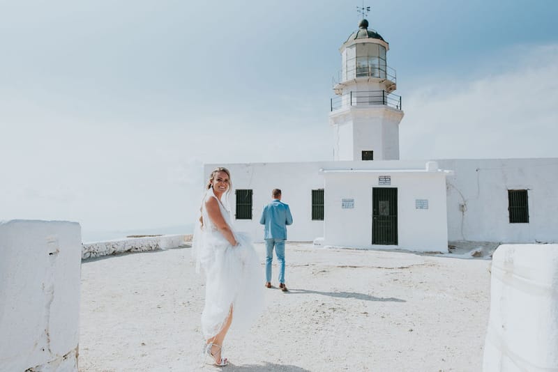 Cara and Mike Wedding in Mykonos Island