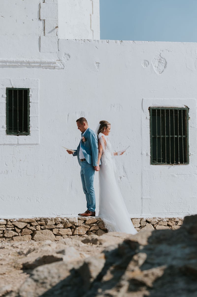 Cara and Mike Wedding in Mykonos Island