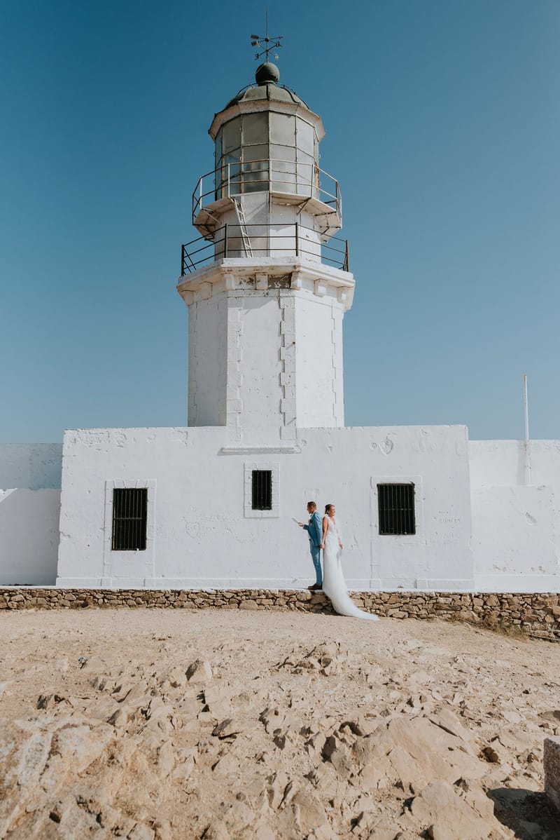 Cara and Mike Wedding in Mykonos Island