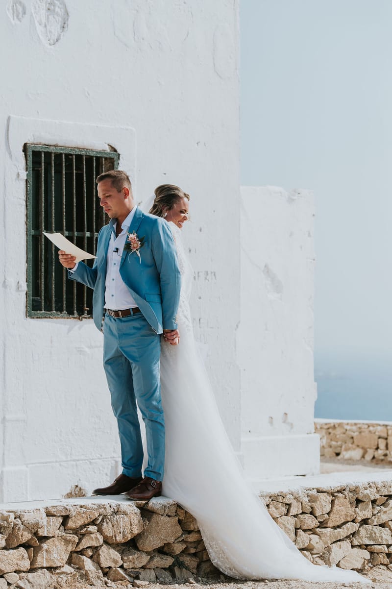 Cara and Mike Wedding in Mykonos Island