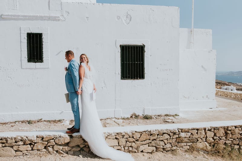 Cara and Mike Wedding in Mykonos Island