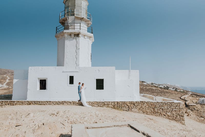 Cara and Mike Wedding in Mykonos Island