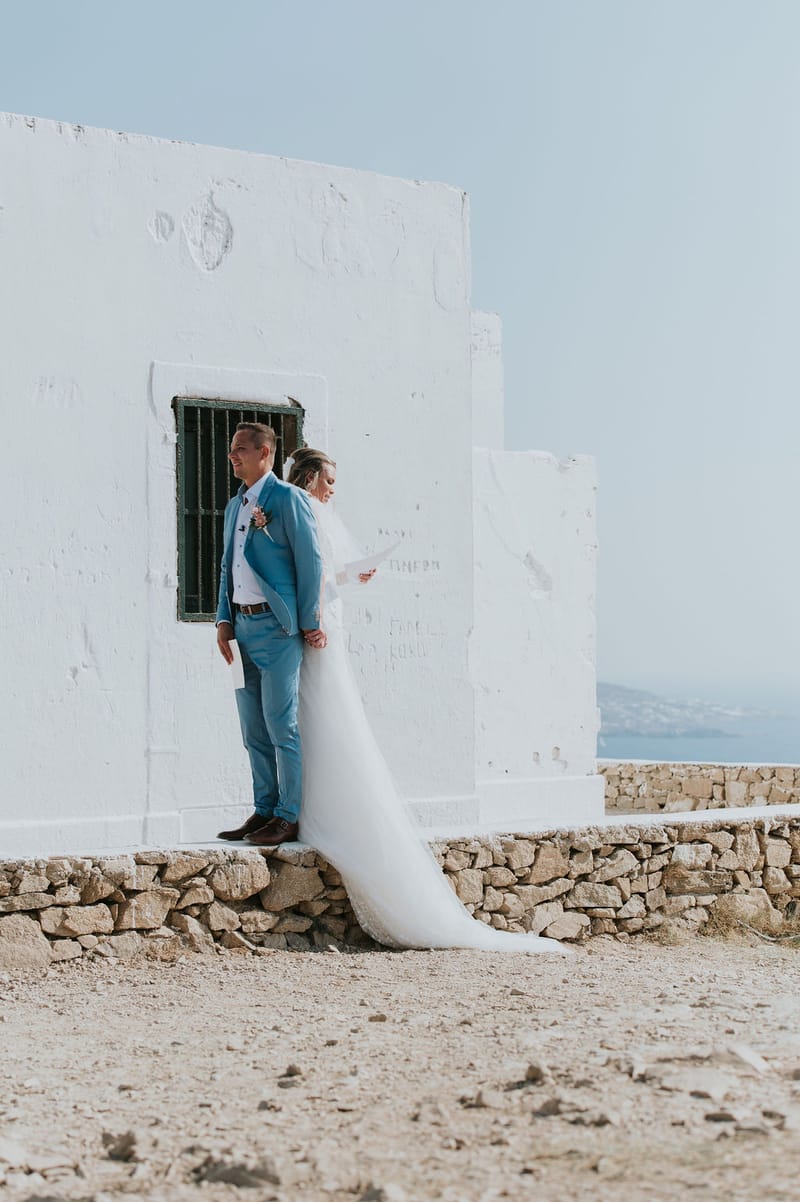 Cara and Mike Wedding in Mykonos Island