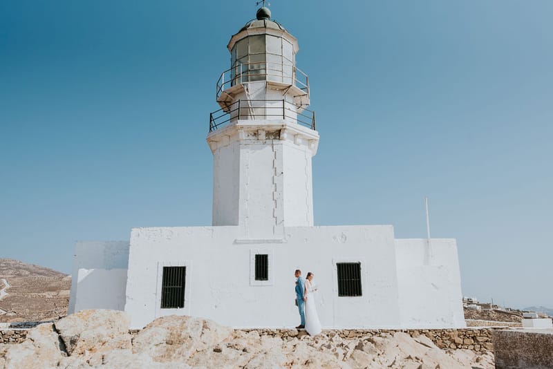 Cara and Mike Wedding in Mykonos Island